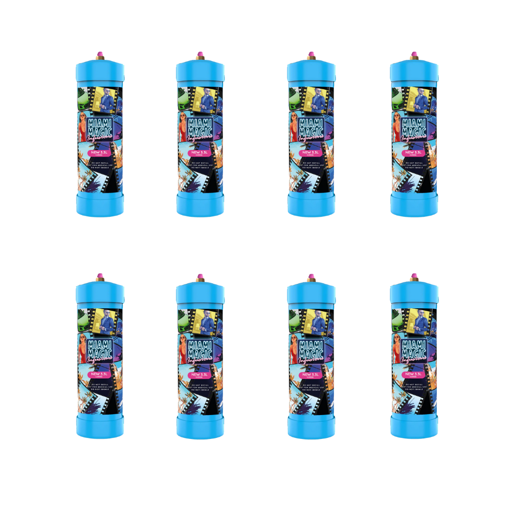 8 x *NEW 2025* 3.3L MM Infusions N2O Cannister