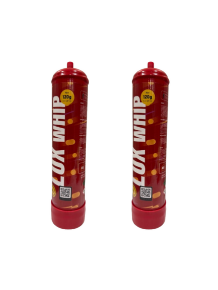 2 x *NEW 2025* 700G LuxWhip Infusions N2O Cannister