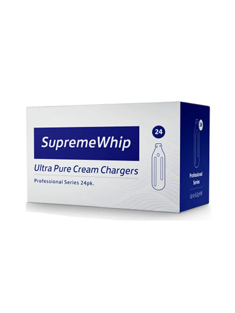 SUPREME WHIP ULTRA PURE CREAM CHARGERS 24 PACK (24 BULBS)