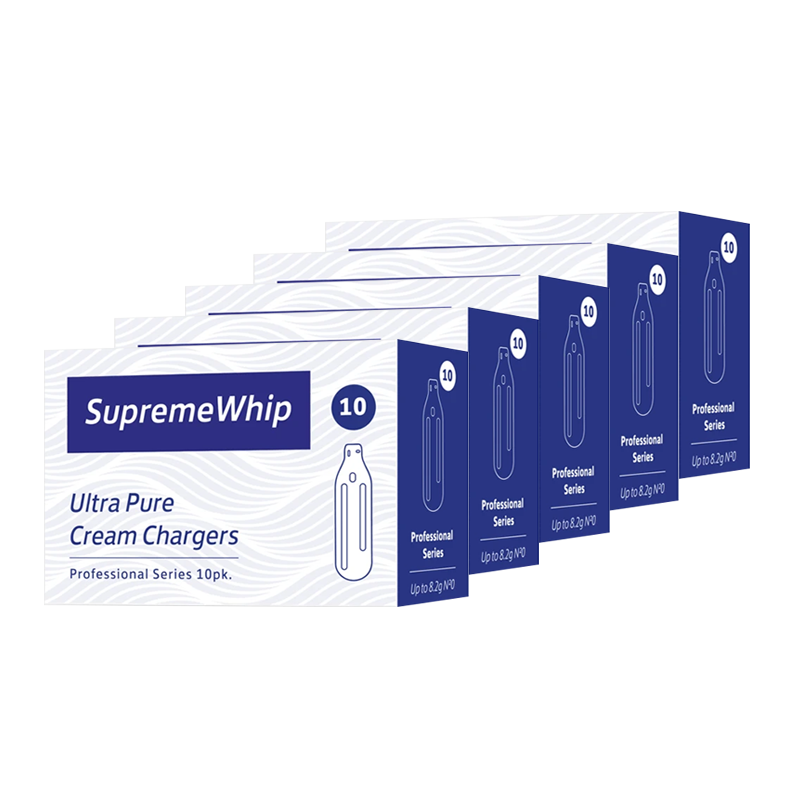 Supreme Whip Ultra Pure Cream Chargers 5 x 10 Pack