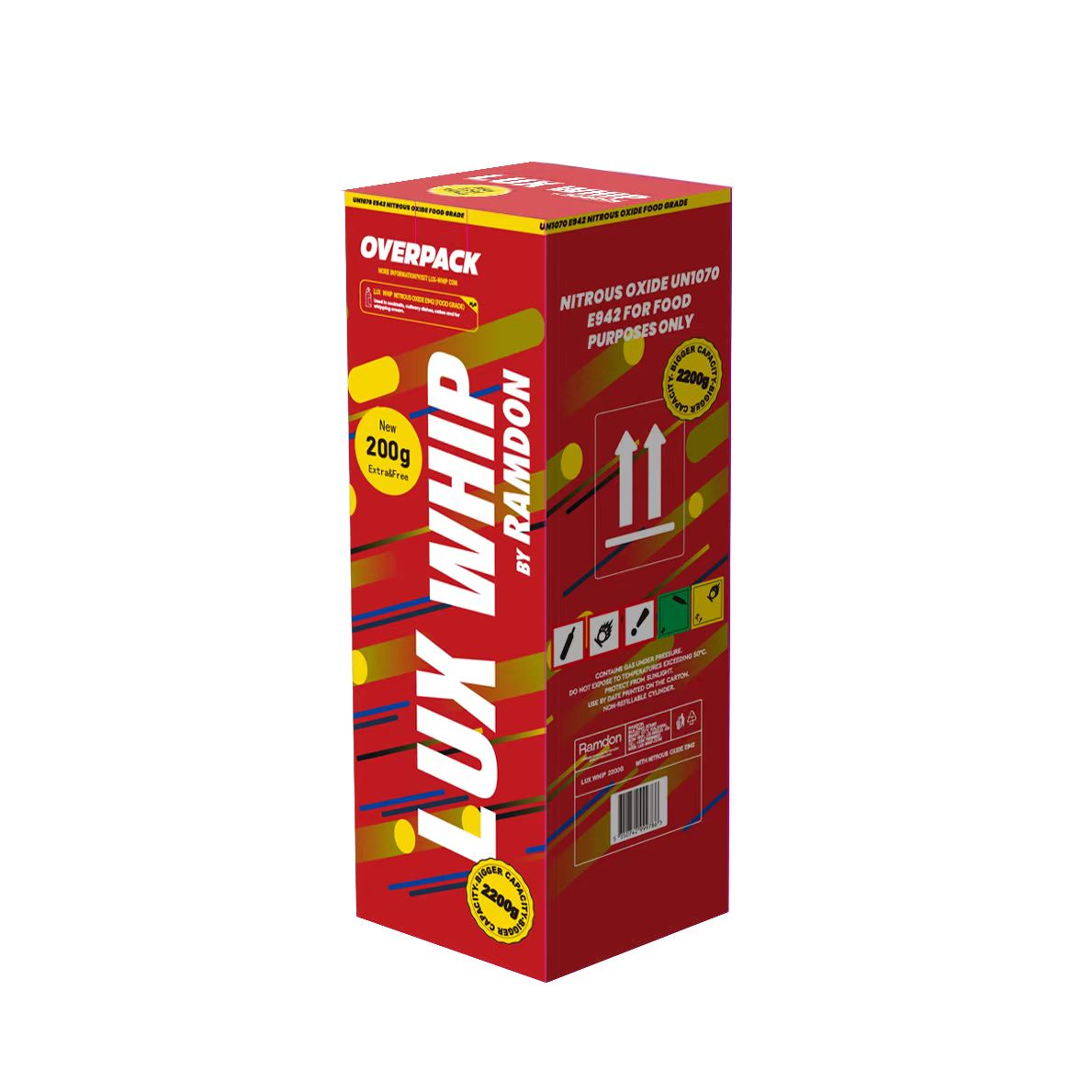 *NEW 2025* 3.3L LuxWhip Infusions N2O Cannister