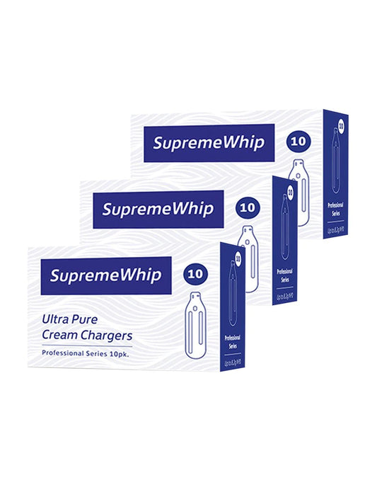 Supreme Whip Ultra Pure Cream Chargers 3 x 10 Pack