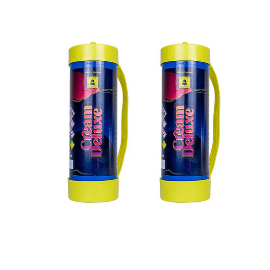 2 x *NEW 2024* Cream Deluxe 3.3L N2O Cannister