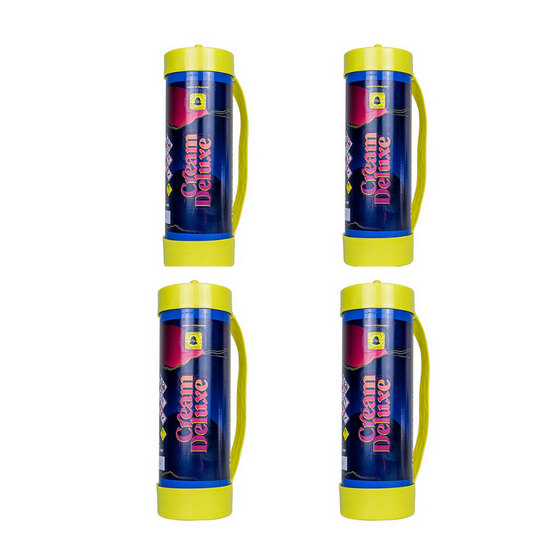 4 x *NEW 2024* Cream Deluxe 3.3L N2O Cannister