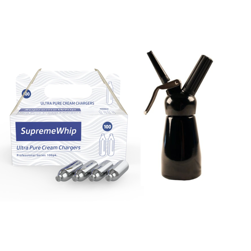 Supremewhip Chargers & Whipped Cream Dispenser Combo