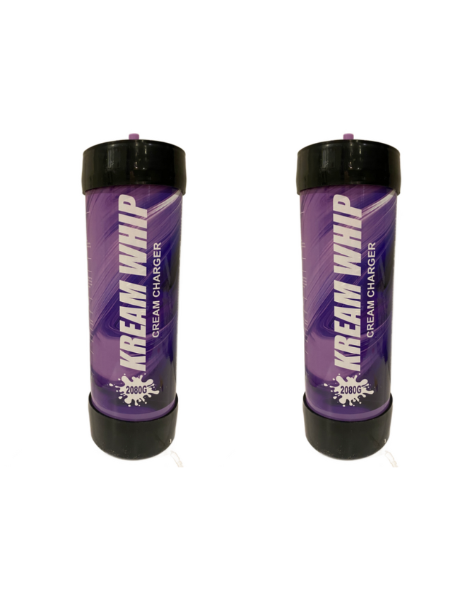 2 x *NEW 2024* Kream Whip 3.3L N2O Cannister