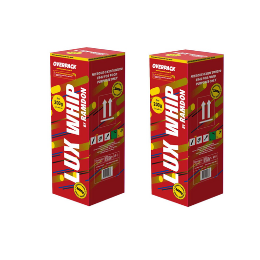2 x *NEW 2025* 3.3L LuxWhip Infusions N2O Cannister