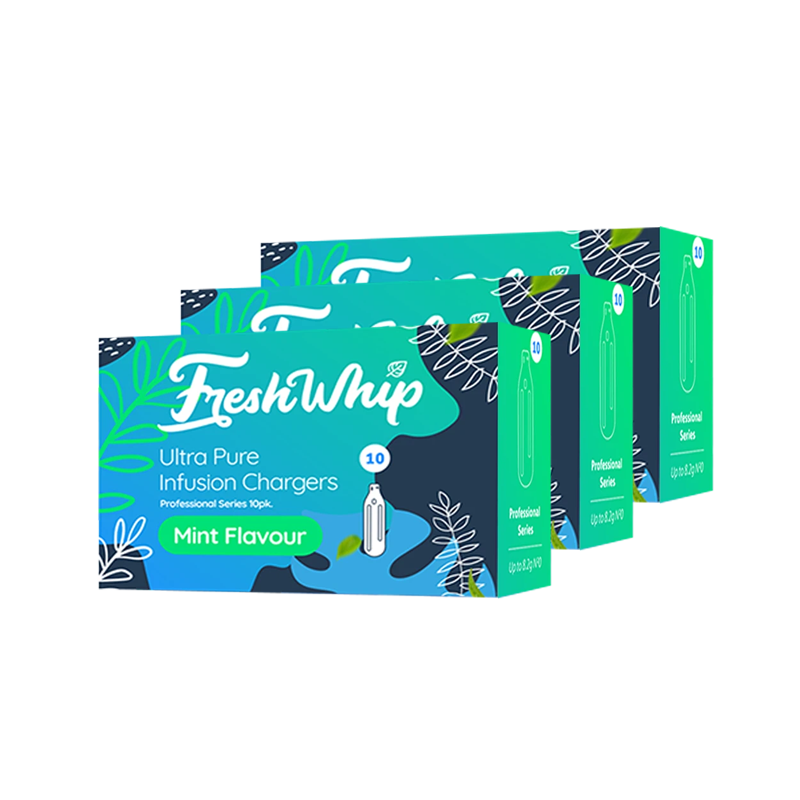 Fresh Whip Mint Cream Chargers 3x10 Pack