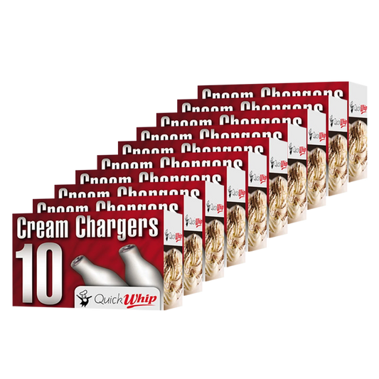 QuickWhip Cream Chargers 10x10 Pack