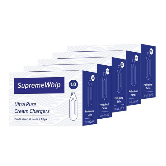 Supreme Whip Ultra Pure Cream Chargers 5 x 10 Pack